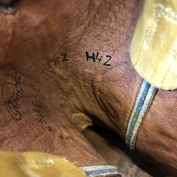 Rancho Western Boots Tan Size 7 ( 25 1/2 EE ) - Picture 10 of 10